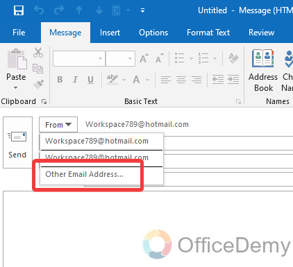 How to Send Emails on Behalf of Someone in Outlook 3