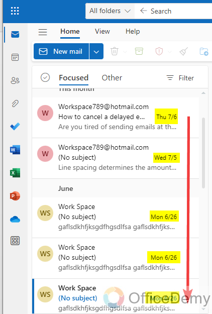 How to Sort Emails by Date Range in Outlook 3