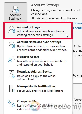 How to Switch Outlook Accounts 8