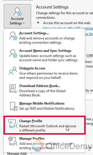 How to Switch Outlook Accounts 17