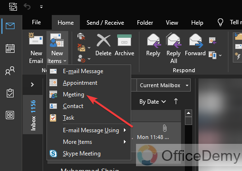 how to set up recurring meeting in outlook 2