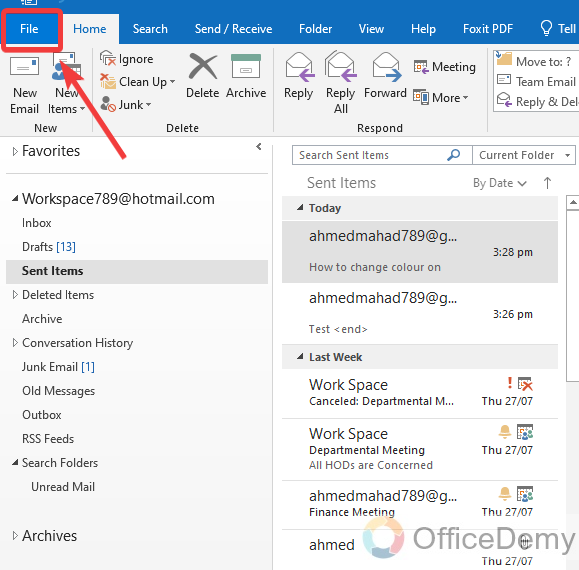 How to Change Colour on Outlook Email 12