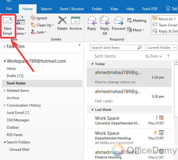 How to Change Colour on Outlook Email 17