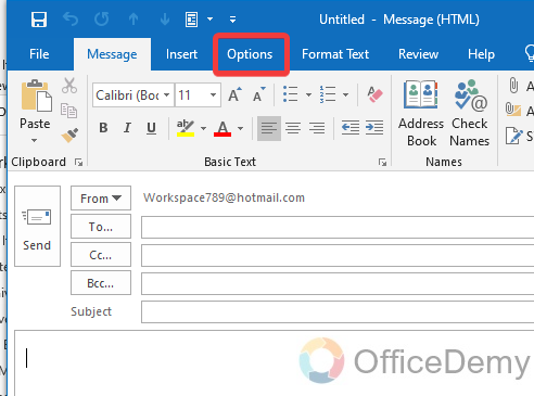 How to Change Colour on Outlook Email 2