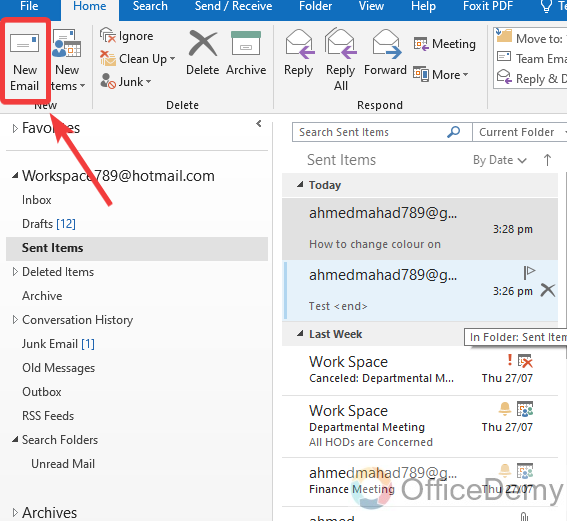 How to Change Colour on Outlook Email 21