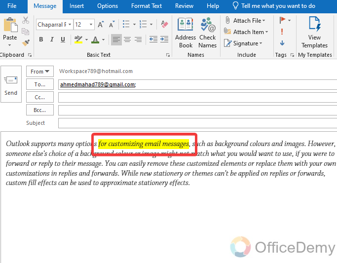 How to Change Colour on Outlook Email 24