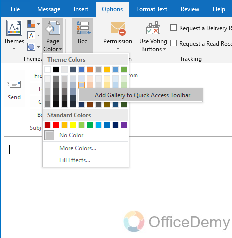 How to Change Colour on Outlook Email 4