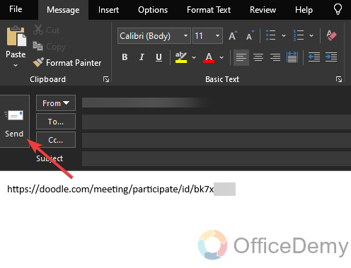 How to Create a Doodle Poll in Outlook 11