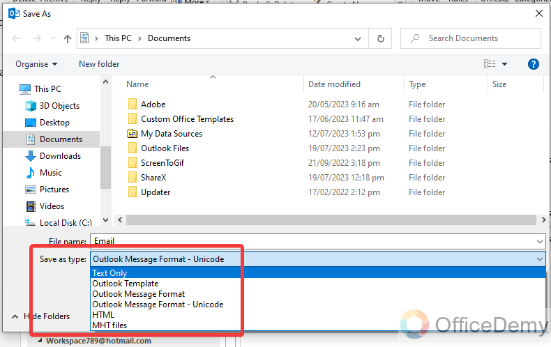 How to Download an Outlook Email 21