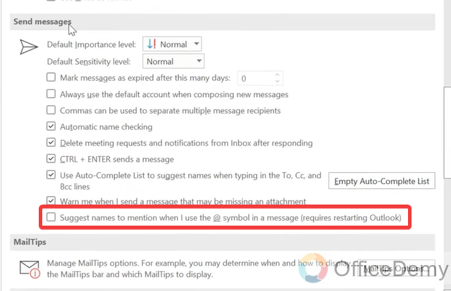 How to Enable Tagging in Outlook 4