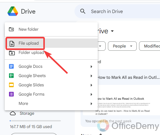How to Insert PDF into Google Sheets 2