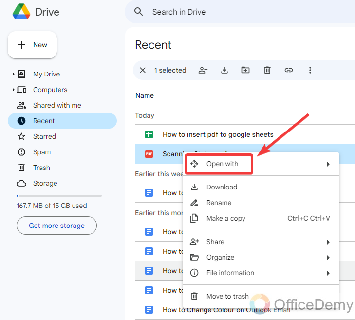 How to Insert PDF into Google Sheets 4