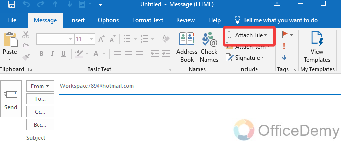 How to Insert a Picture in Outlook Email 13