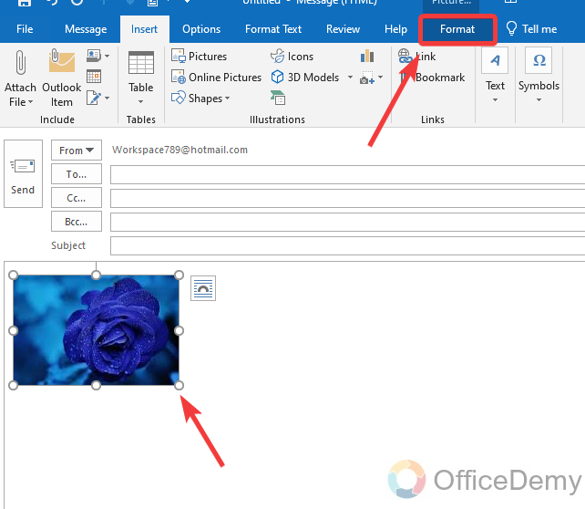 How to Insert a Picture in Outlook Email 17