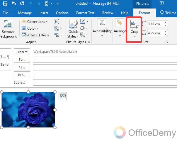 How to Insert a Picture in Outlook Email 18