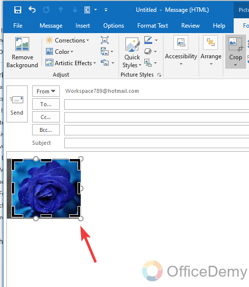 How to Insert a Picture in Outlook Email 19