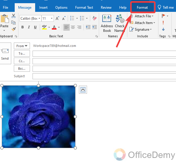 How to Insert a Picture in Outlook Email 21