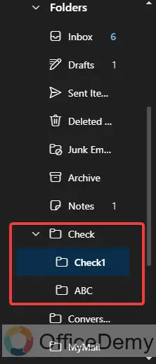 How to Reorder Folders in Outlook 365 10