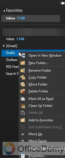 How to Reorder Folders in Outlook 365 13