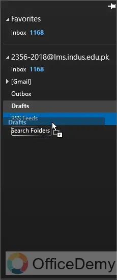 How to Reorder Folders in Outlook 365 16
