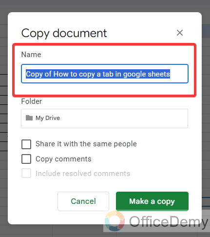 How to copy a tab in google sheets 13