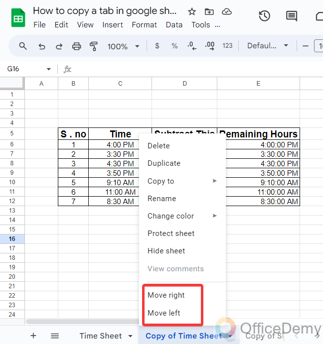 How to copy a tab in google sheets 20