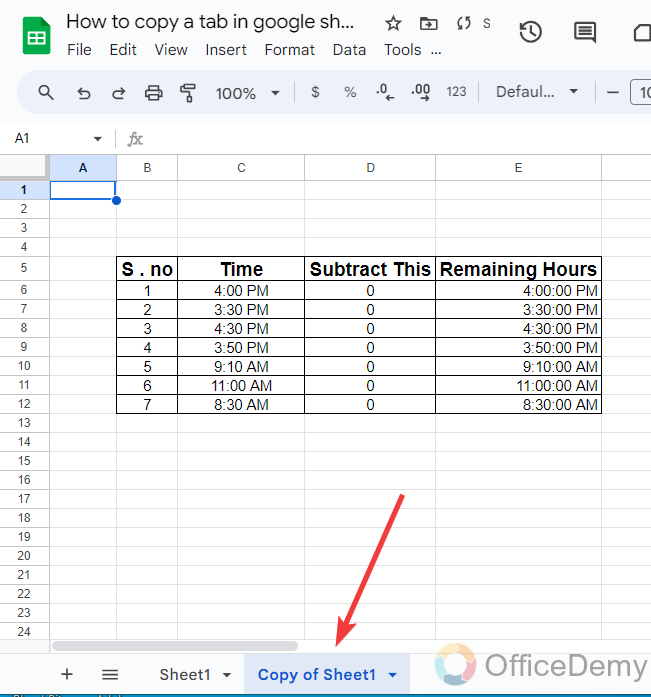 How to copy a tab in google sheets 3