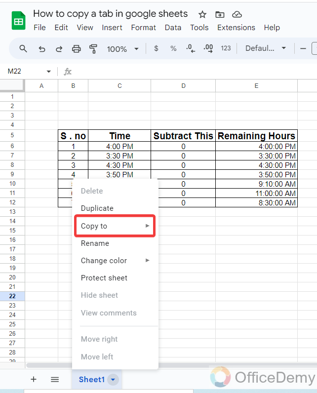 How to copy a tab in google sheets 5