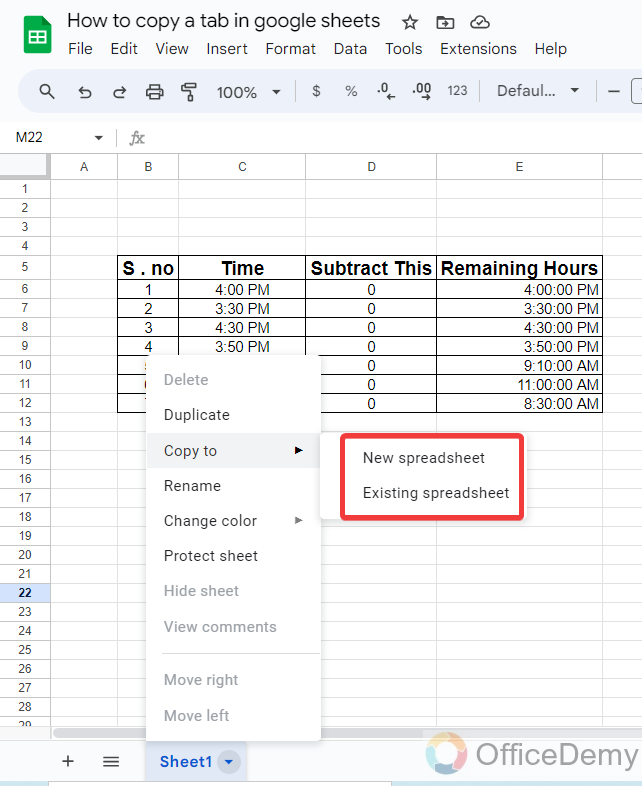 How to copy a tab in google sheets 6