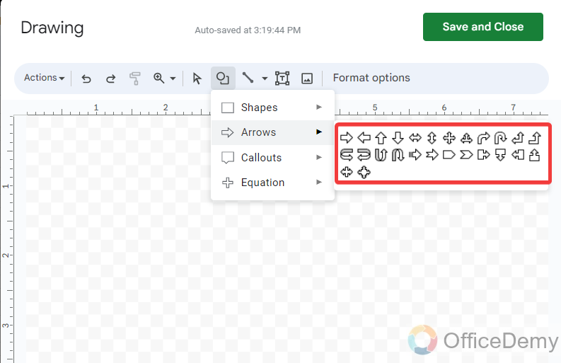 How to insert arrow in google sheets 10