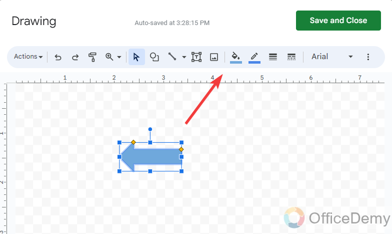 How to insert arrow in google sheets 11