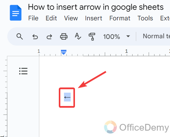 How to insert arrow in google sheets 18