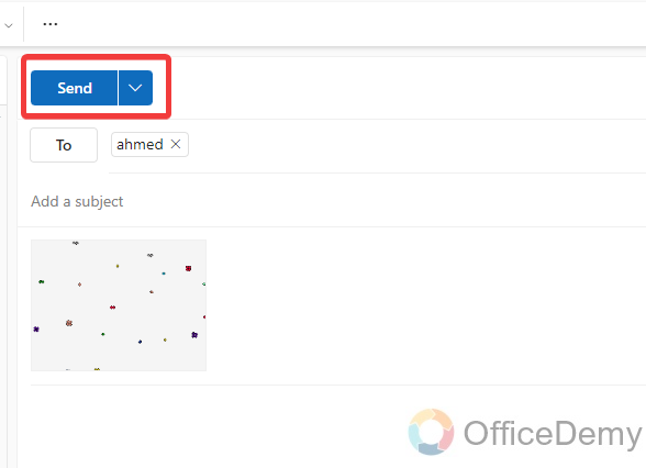 How to make congratulations confetti in Outlook email 19