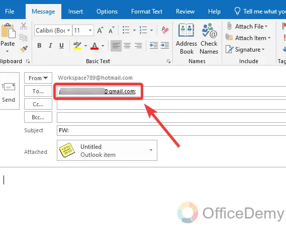 how to create a note in outlook 20