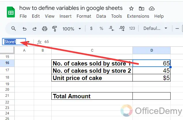 how to define variables in google sheets 11