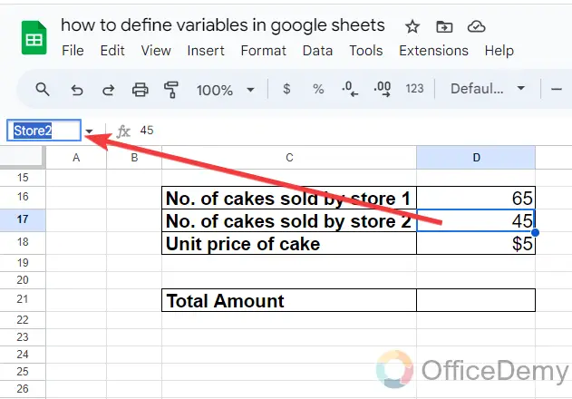 how to define variables in google sheets 12