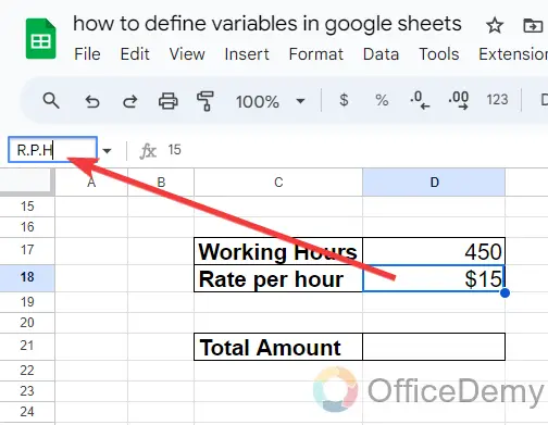 how to define variables in google sheets 7