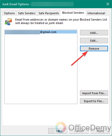 how to find blocked emails in outlook 13