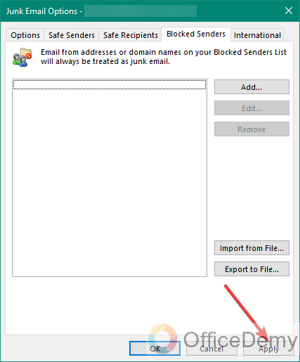 how to find blocked emails in outlook 14