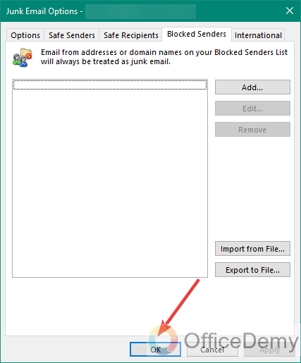 how to find blocked emails in outlook 15