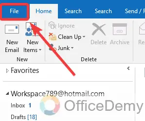 how to logout of outlook 8
