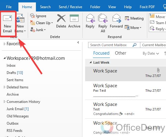 how to mark an email as urgent in outlook 1