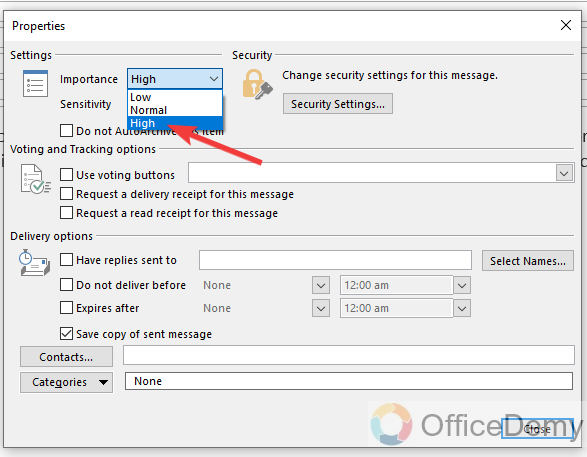 how to mark an email as urgent in outlook 25