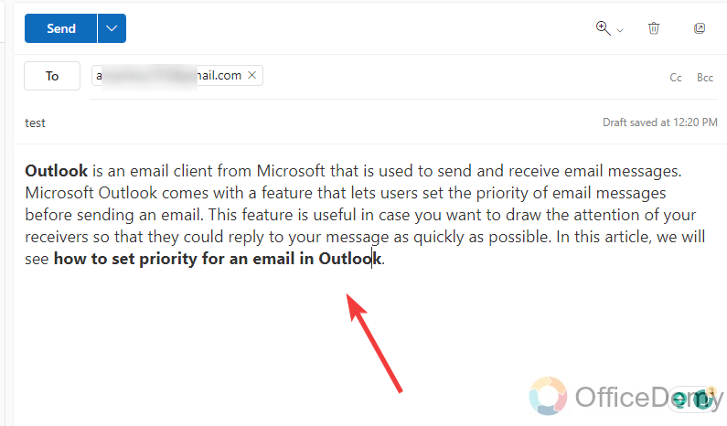 how to mark an email as urgent in outlook 7