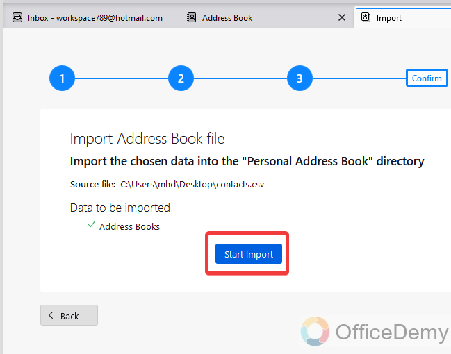 how to transfer emails from outlook to thunderbird 23