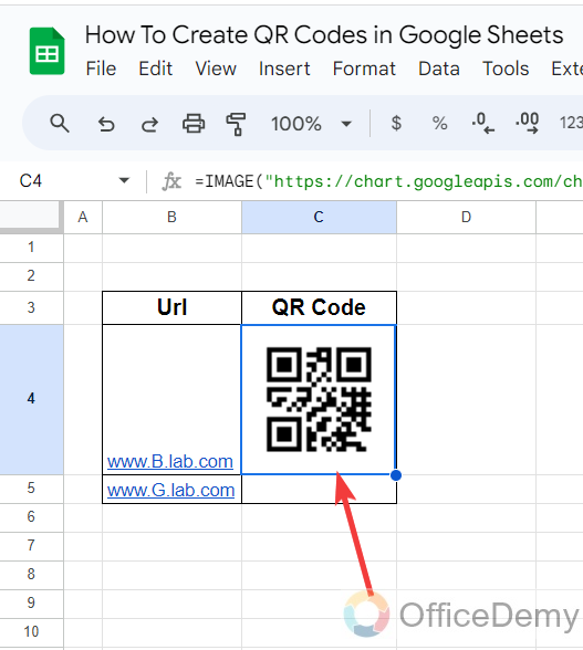 How To Create QR Codes in Google Sheets 5