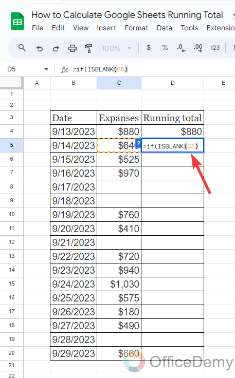 How to Calculate Google Sheets Running Total 16