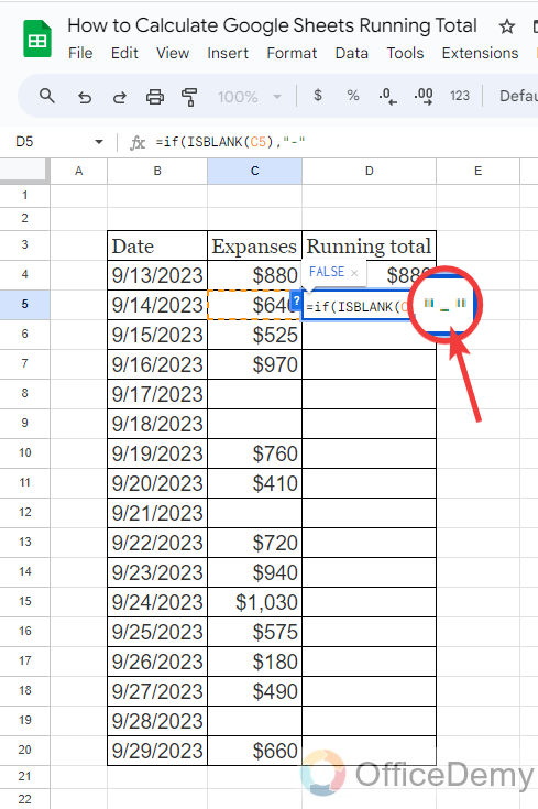 How to Calculate Google Sheets Running Total 17