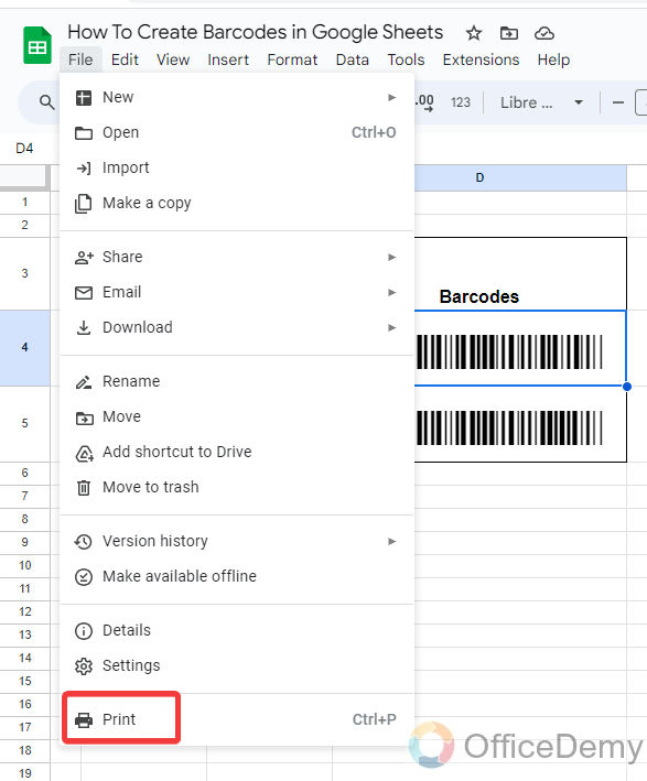 How to Create Barcodes in Google Sheets 21