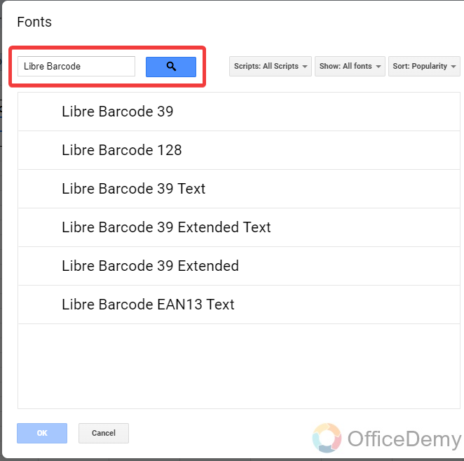 How to Create Barcodes in Google Sheets 3